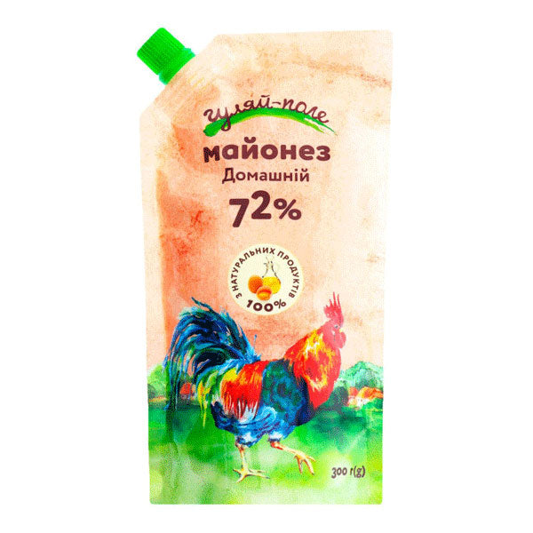 Mayonnaise Sauce Homestyle 72% – Doy Pack – 10.58 oz (300gr)